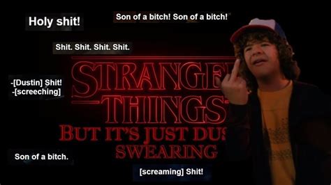 does stranger things have swearing